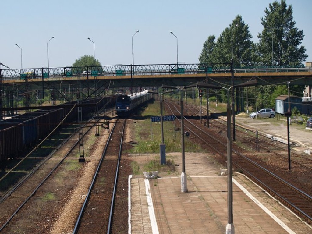 Chrzanów-Trzebinia. Przejazd pociągu Orient Express - 9.07.2010 r.