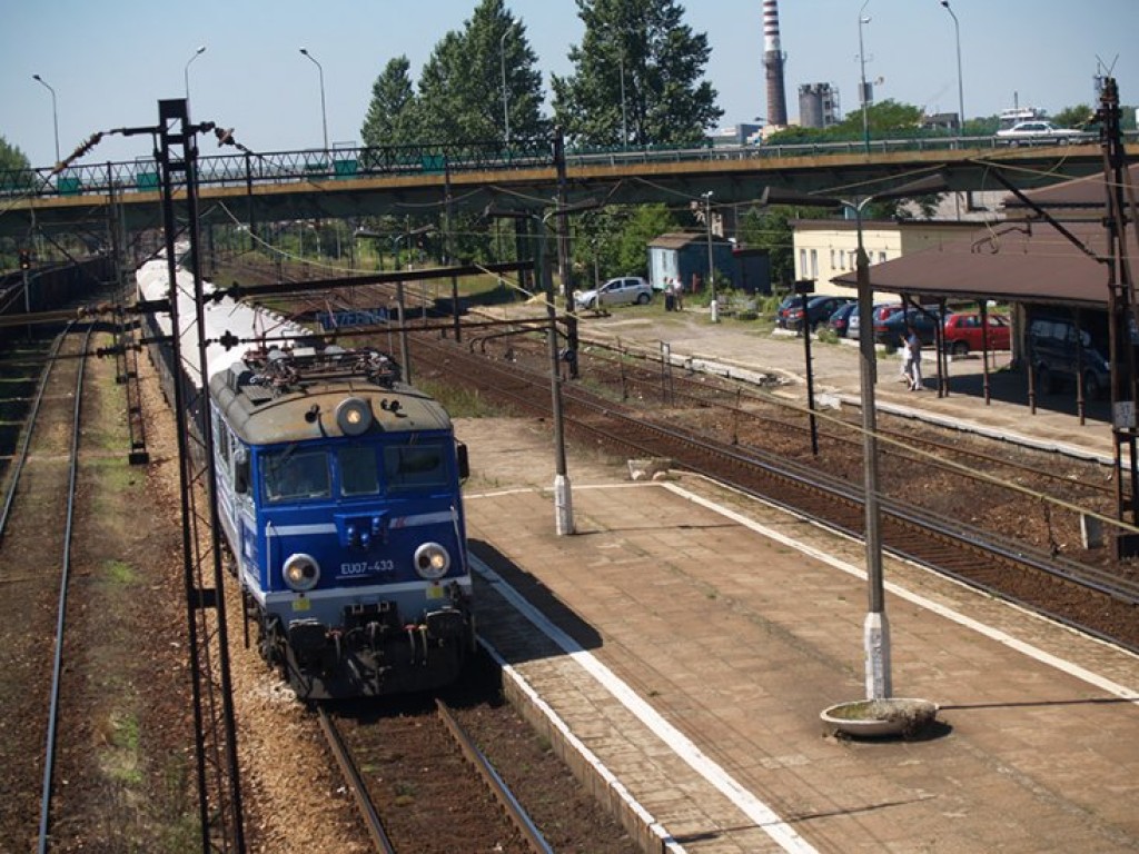 Chrzanów-Trzebinia. Przejazd pociągu Orient Express - 9.07.2010 r.