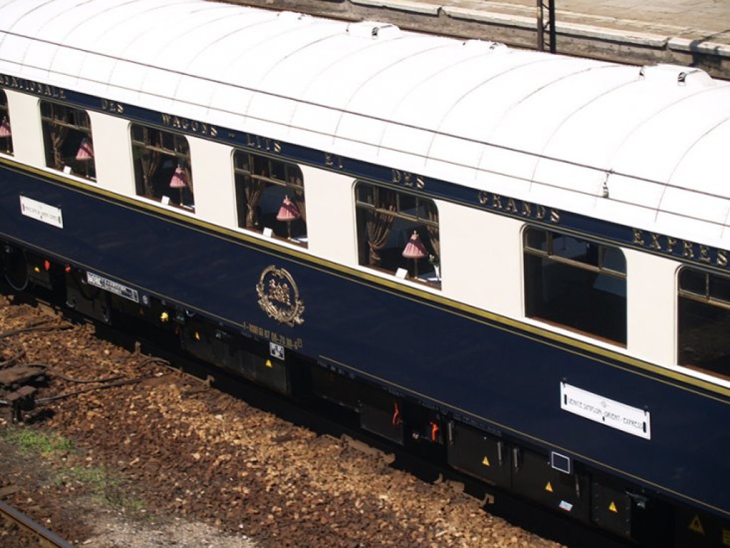 Chrzanów-Trzebinia. Przejazd pociągu Orient Express - 9.07.2010 r.