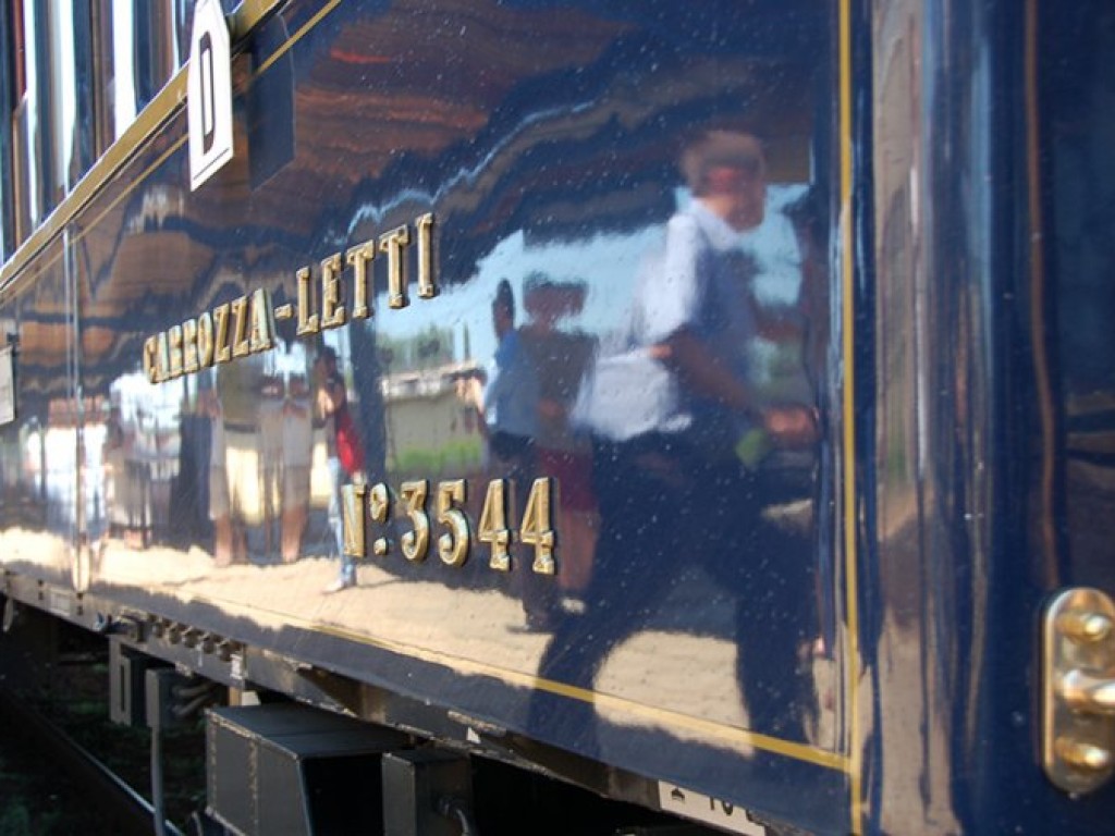 Chrzanów-Trzebinia. Przejazd pociągu Orient Express - 9.07.2010 r.