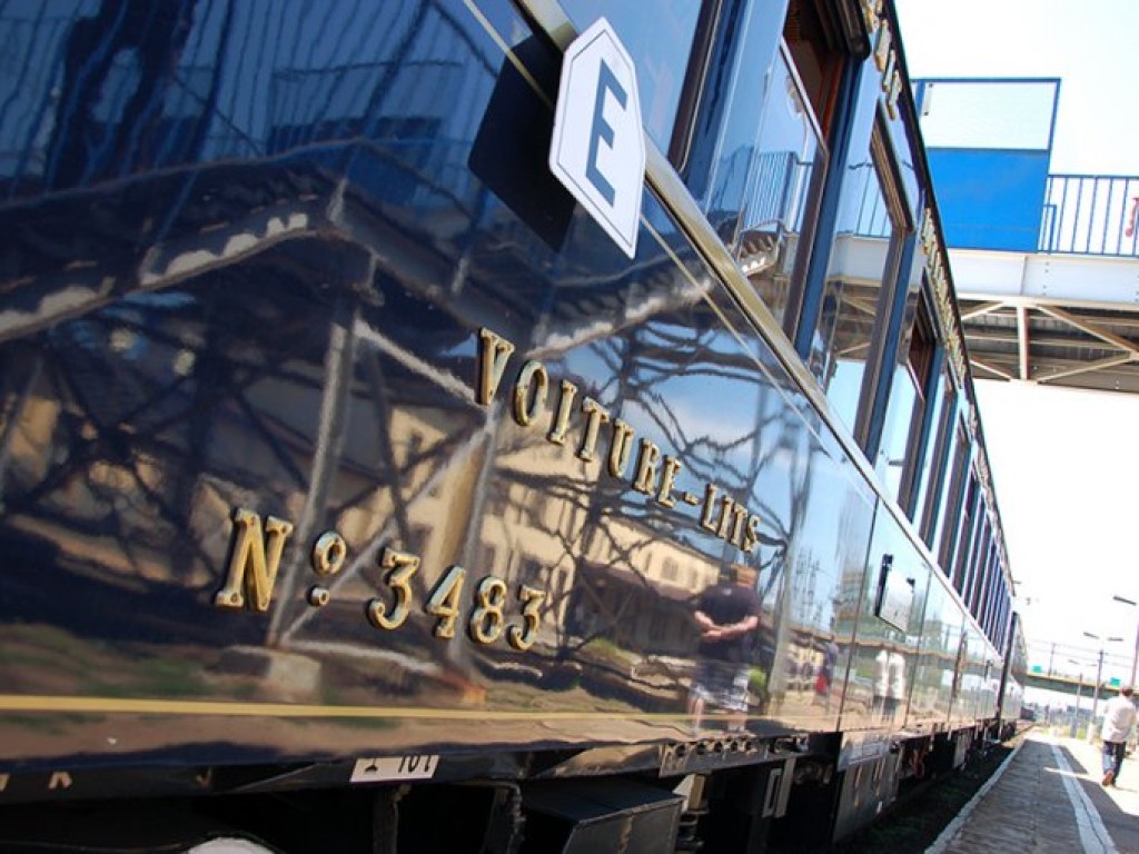 Chrzanów-Trzebinia. Przejazd pociągu Orient Express - 9.07.2010 r.