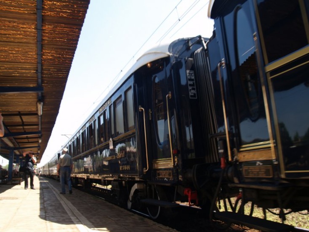 Chrzanów-Trzebinia. Przejazd pociągu Orient Express - 9.07.2010 r.