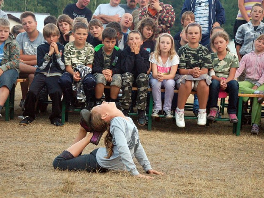 Wakacje na obozie w Szarym Dworze - lipiec 2010 r.