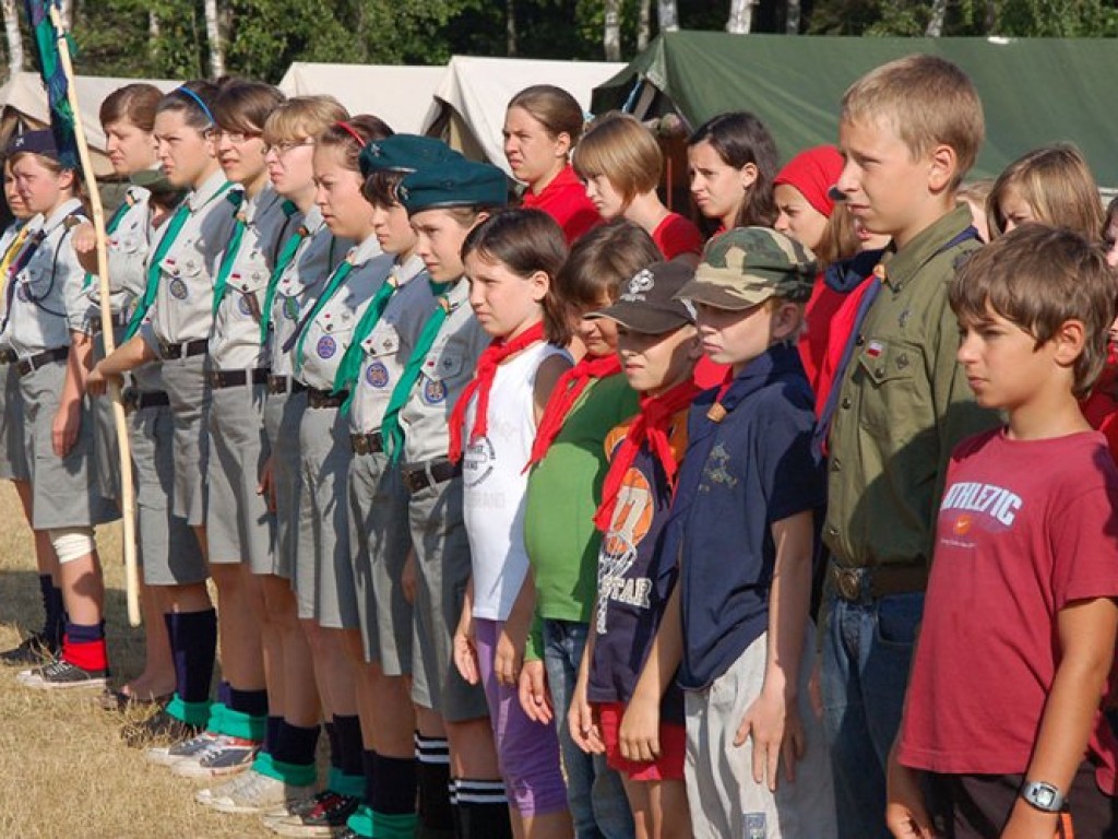 Wakacje na obozie w Szarym Dworze - lipiec 2010 r.