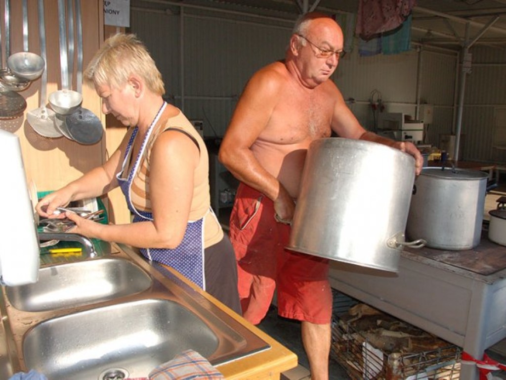 Wakacje na obozie w Szarym Dworze - lipiec 2010 r.
