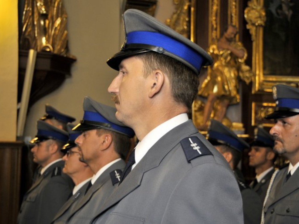 Obchody Święta Policji w klasztorze oo. Bernardynów w Alwerni – 28.07.2010 r.