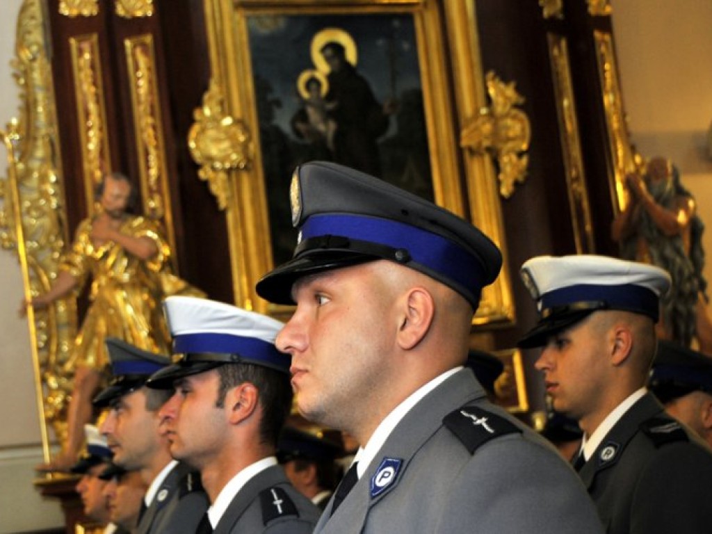 Obchody Święta Policji w klasztorze oo. Bernardynów w Alwerni – 28.07.2010 r.