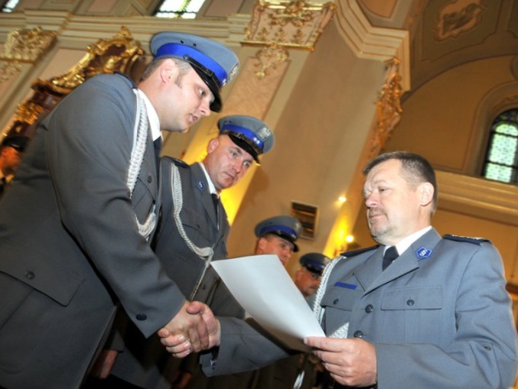 Obchody Święta Policji w klasztorze oo. Bernardynów w Alwerni – 28.07.2010 r.
