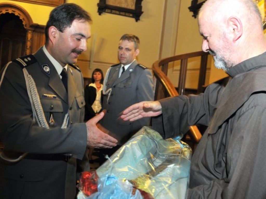 Obchody Święta Policji w klasztorze oo. Bernardynów w Alwerni – 28.07.2010 r.