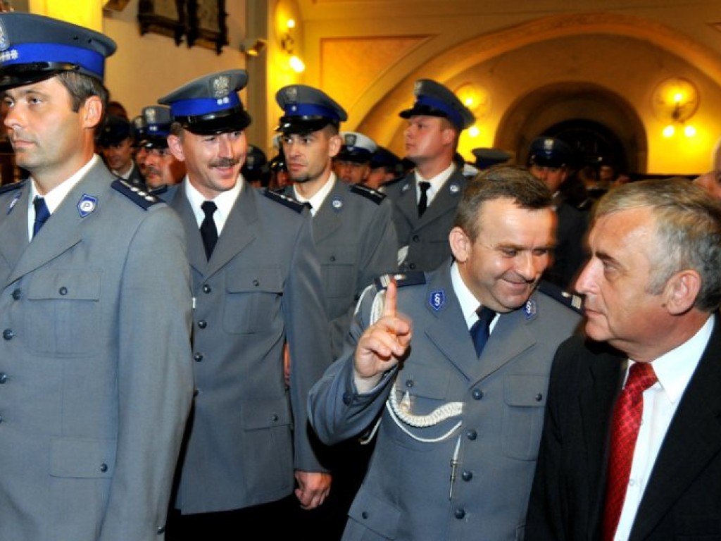 Obchody Święta Policji w klasztorze oo. Bernardynów w Alwerni – 28.07.2010 r.