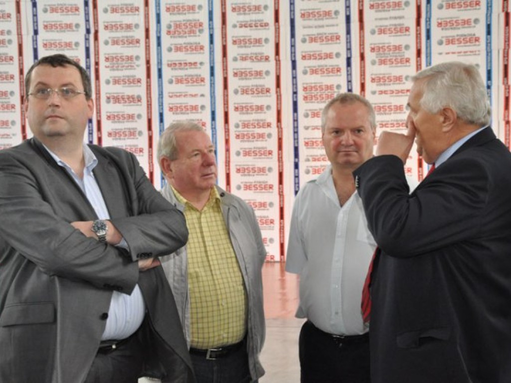 Otwarcie linii produkcji styropianu w hali byłych Zakładów Metalurgicznych Trzebinia - 30.07.2010