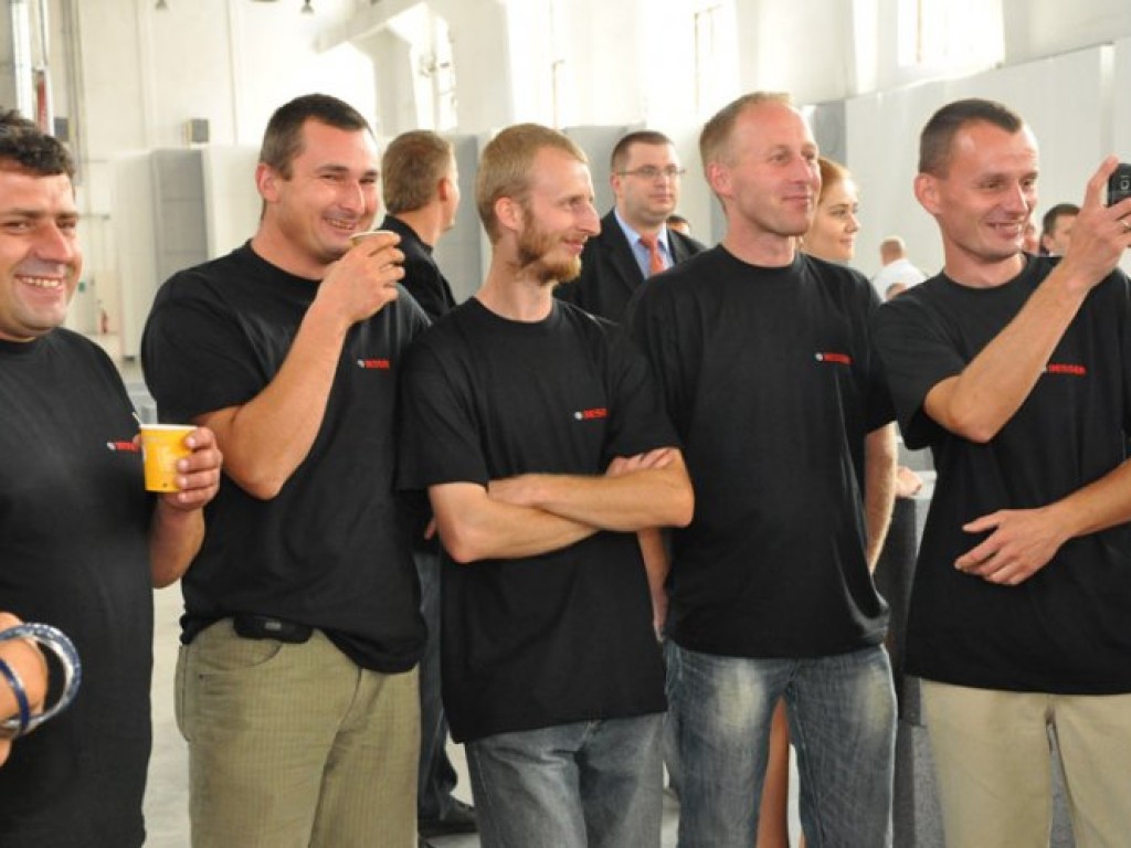 Otwarcie linii produkcji styropianu w hali byłych Zakładów Metalurgicznych Trzebinia - 30.07.2010