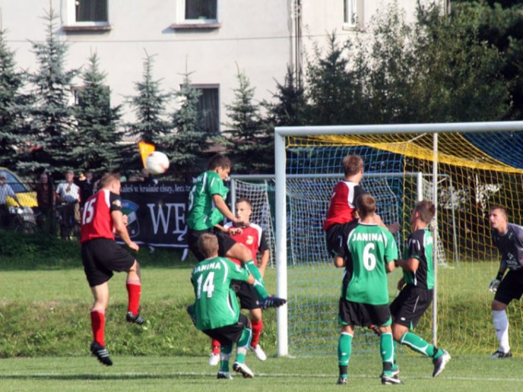Mecz III ligi Janina Libiąż-Naprzód Jędrzejów 1-2 14.08.2010 r.