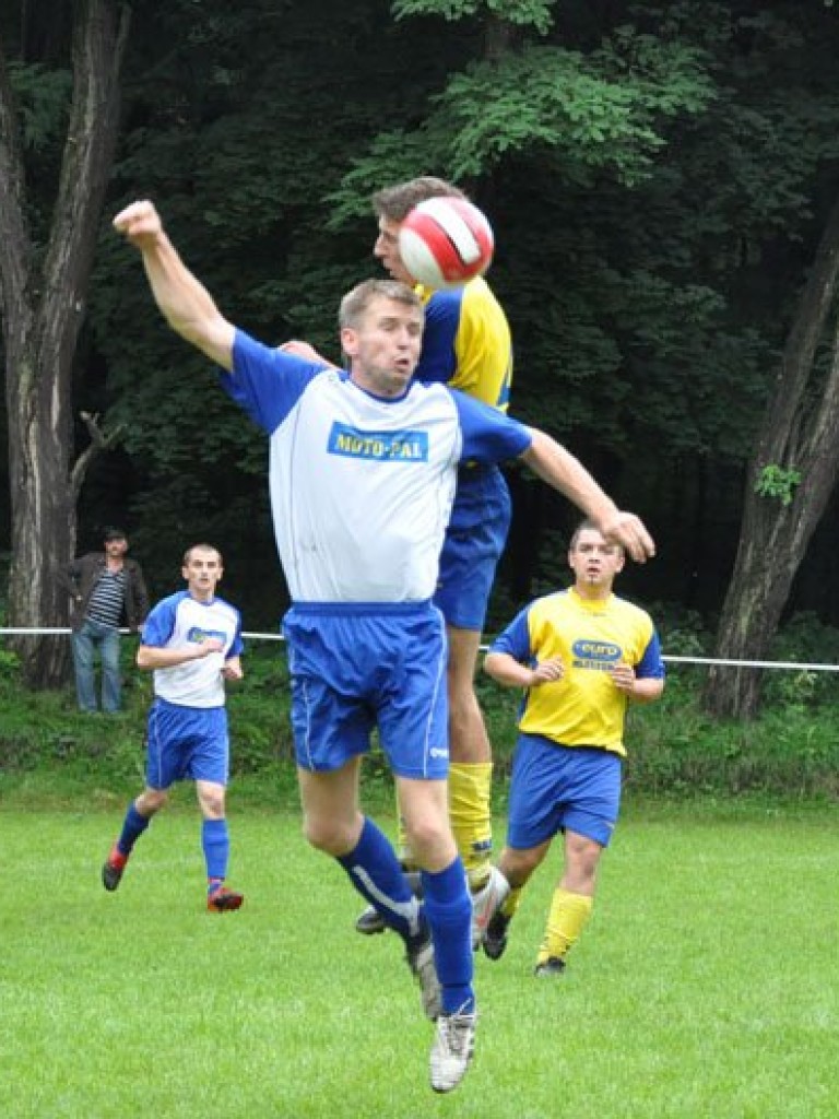 Mecz Ruch Młoszowa-Nadwiślanka Okleśna 1-1 – 28.08.2010 r.