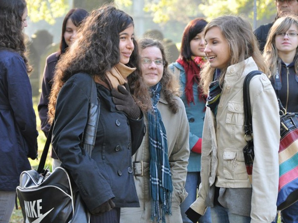 Młodzież z Izraela w Chrzanowie 06.10.2010 r.
