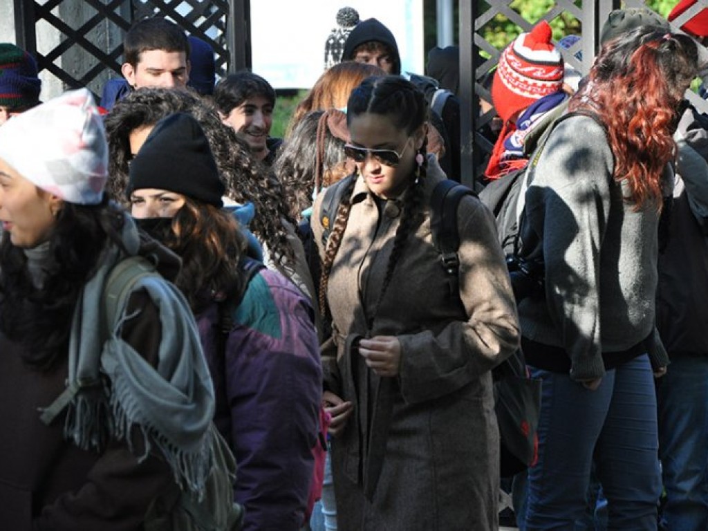 Młodzież z Izraela w Chrzanowie 06.10.2010 r.