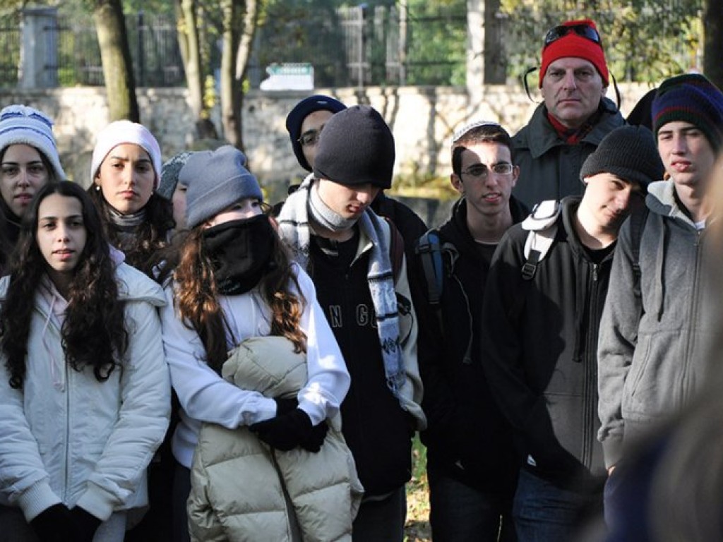 Młodzież z Izraela w Chrzanowie 06.10.2010 r.