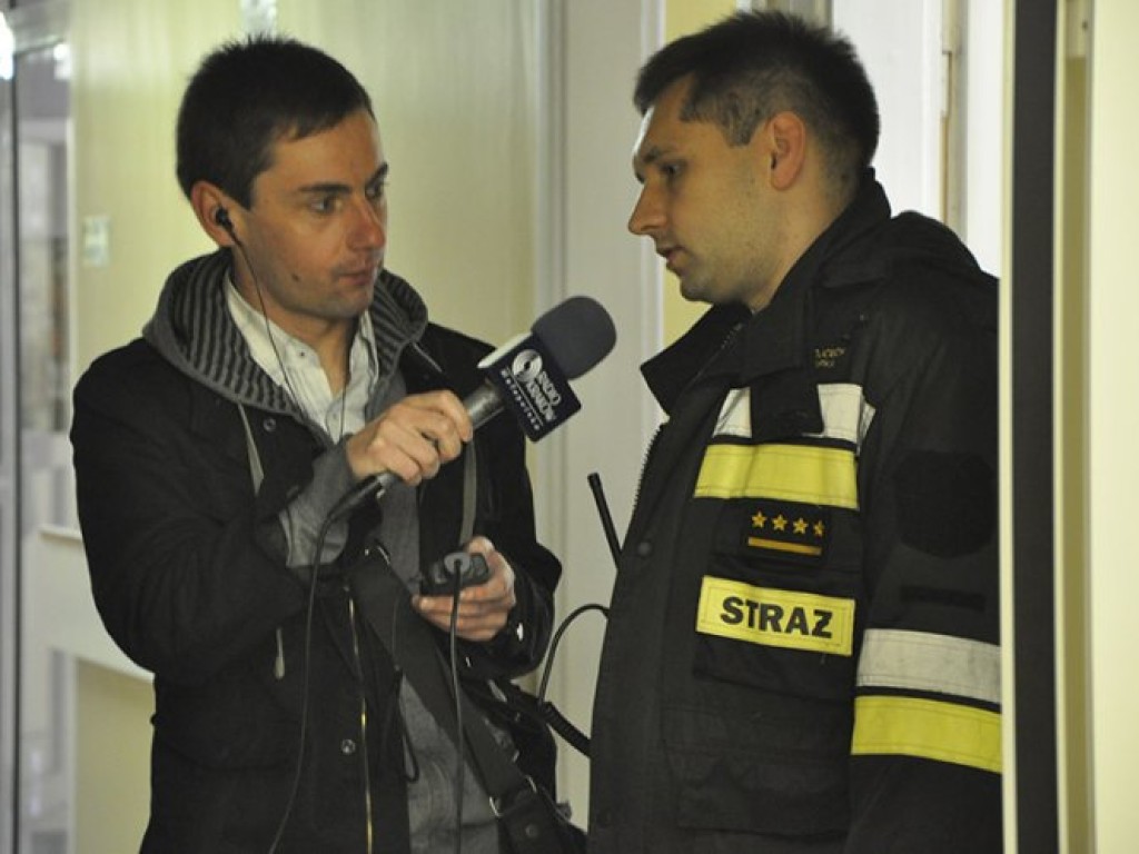 Ewakuacja pacjentów i personelu ze Szpitala Powiatowego Chrzanowie - ćwiczenia 18.11.2010
