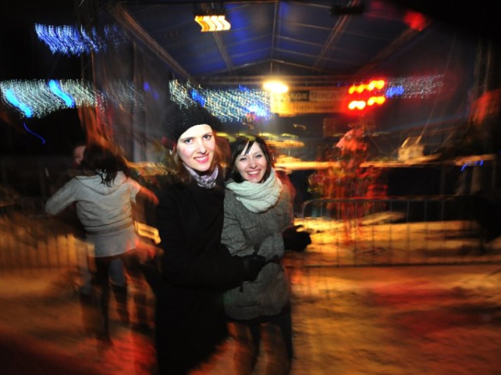 Powitanie Nowego Roku 2011 na Placu Tysiąclecia w Chrzanowie - 1.01.2011 r.