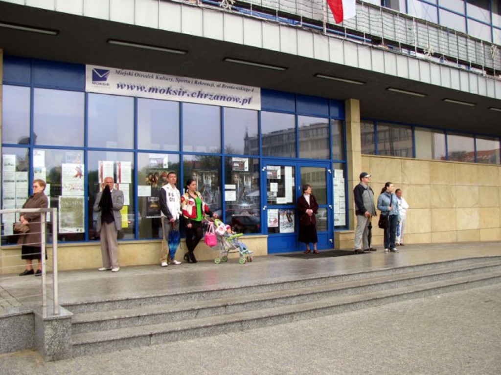 Transmisja mszy beatyfikacyjnej Jana Pawła II. Chrzanów – 01.05.2011