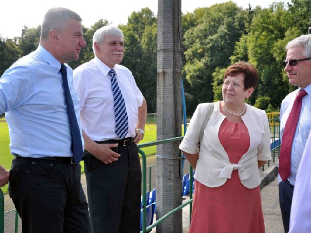 Bogdan Zdrojewski, minister kultury, oraz rzecznik rządu Paweł Graś odwiedzili Alwernię 14.08.2011