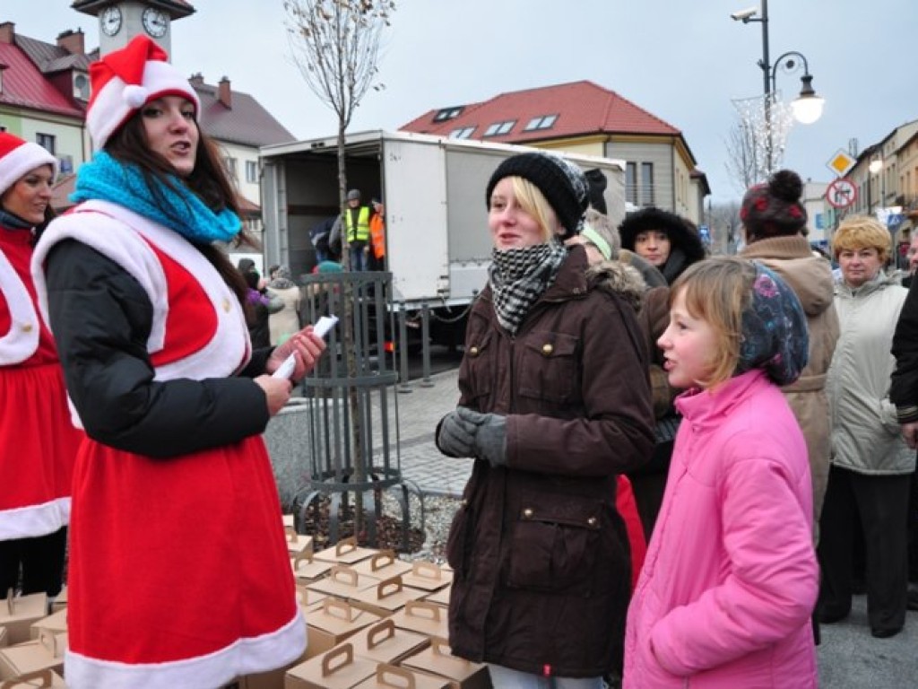 Wigilie na Rynku w Chrzanowie i Trzebini  17.12.2011