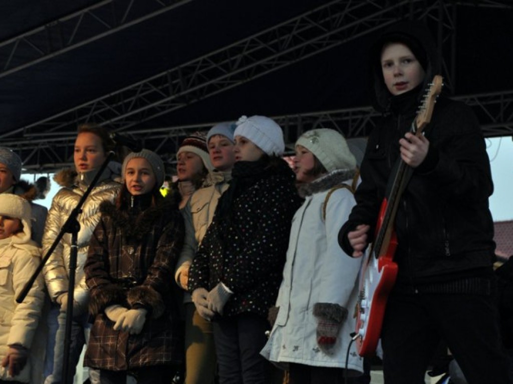 Wigilie na Rynku w Chrzanowie i Trzebini  17.12.2011