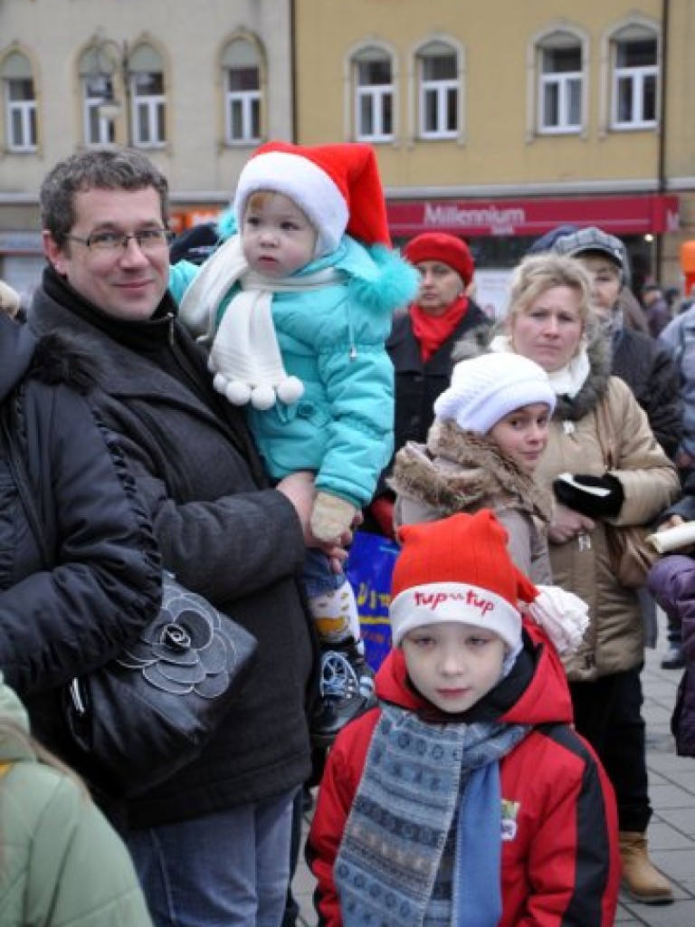 Wigilie na Rynku w Chrzanowie i Trzebini  17.12.2011