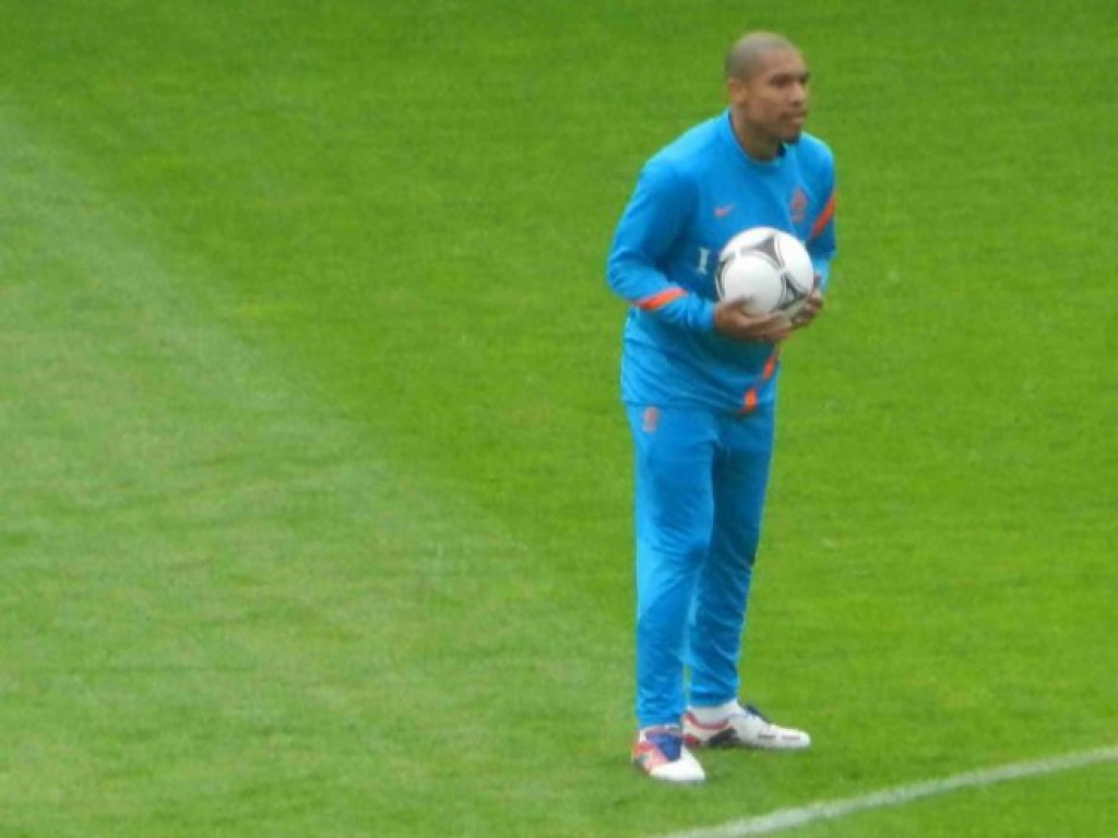 Trening piłkarskiej reprezentacji Holandii w Krakowie -06.06.2012 r.