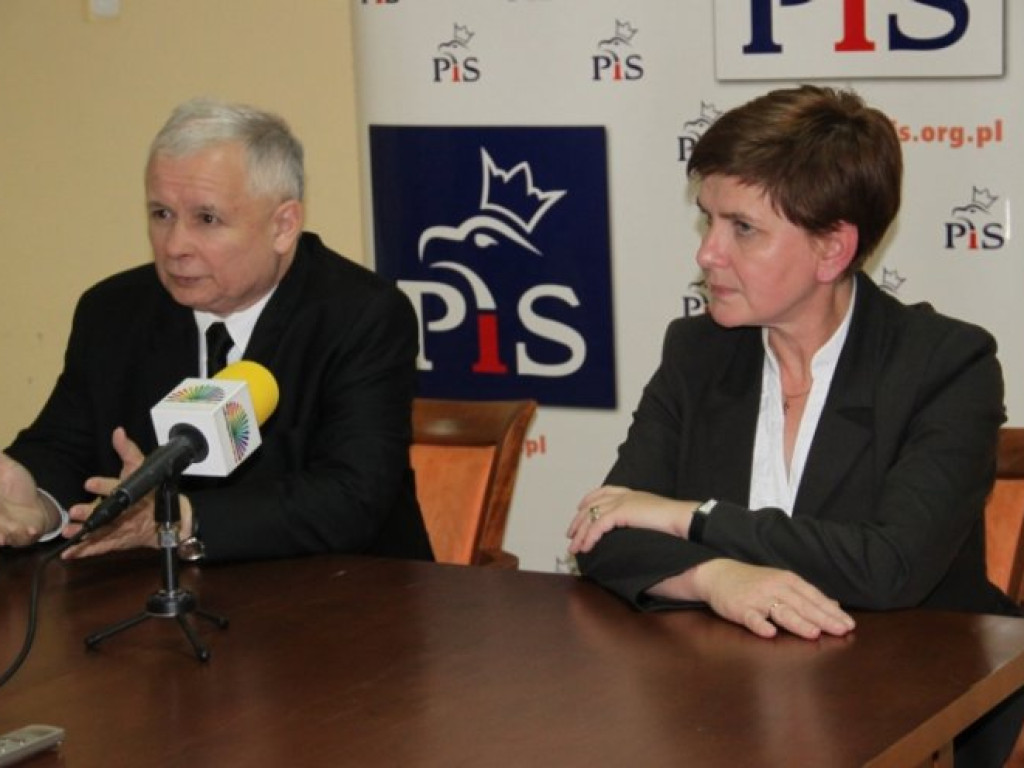CHRZANÓW. Tłumy na spotkaniu z Kaczyńskim