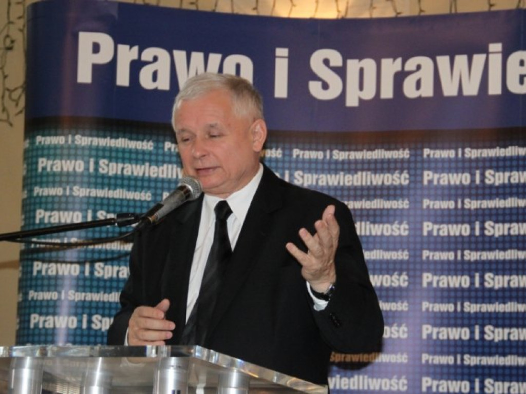 CHRZANÓW. Tłumy na spotkaniu z Kaczyńskim