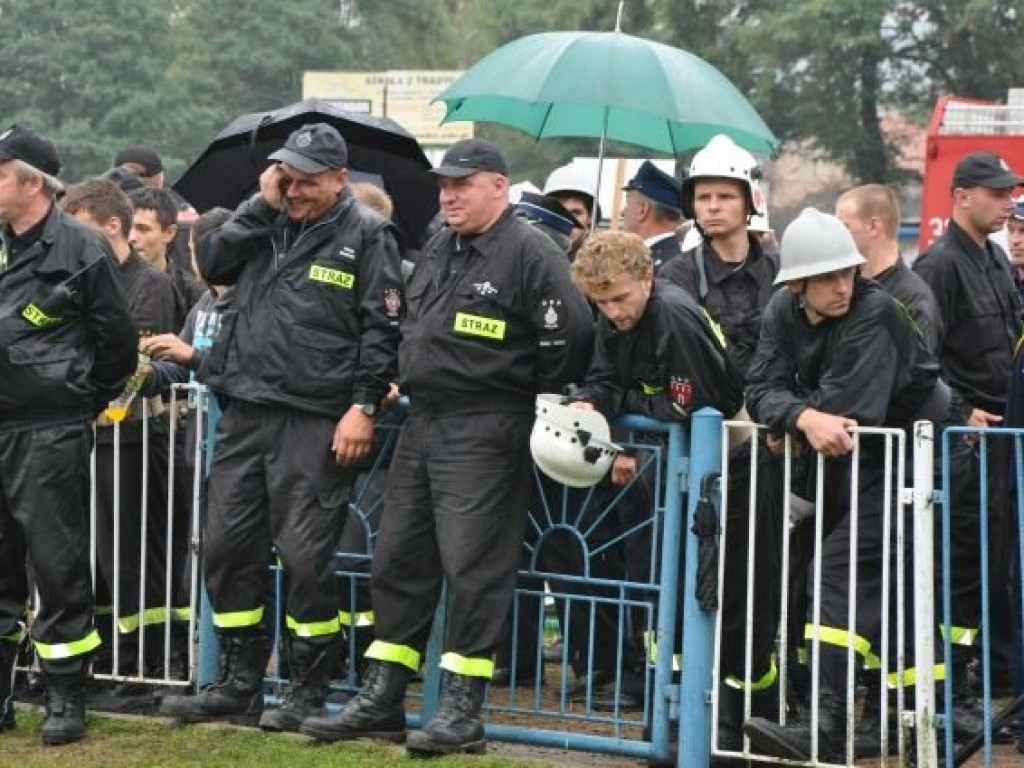 Zawody pożarnicze powiatu krakowskiego w Krzeszowicach 1.09.2012