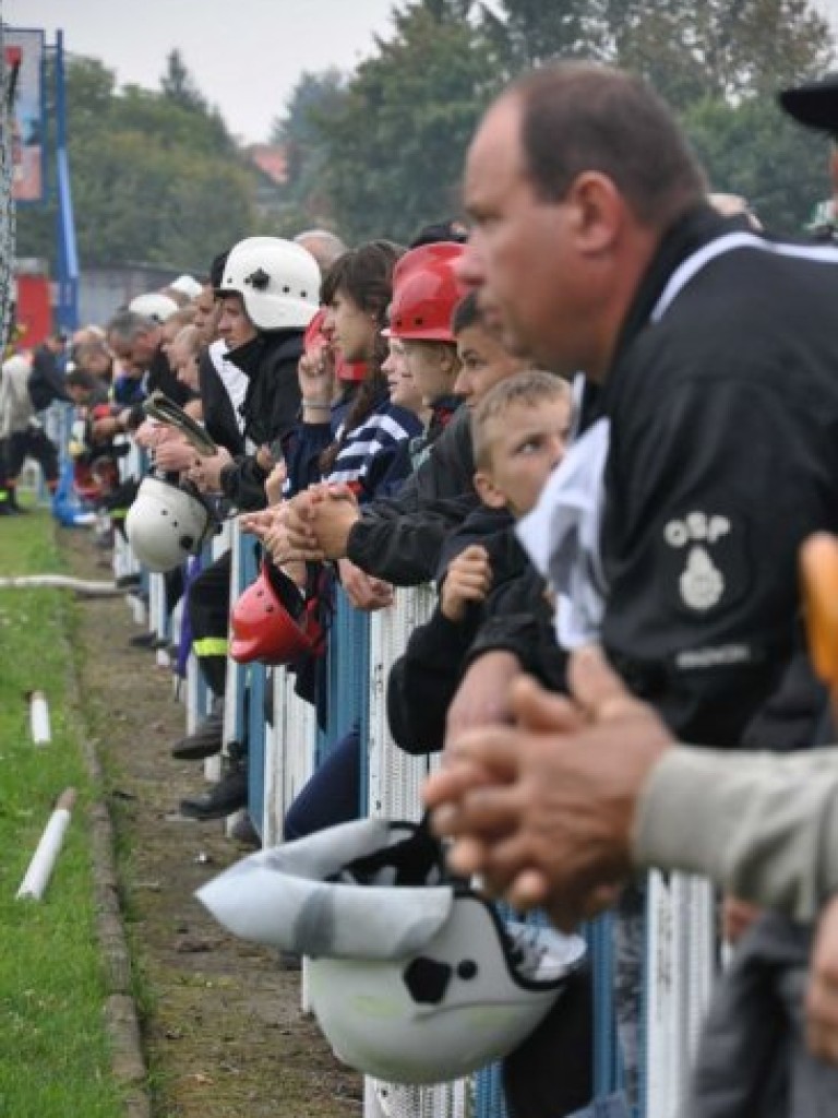 Zawody pożarnicze powiatu krakowskiego w Krzeszowicach 1.09.2012