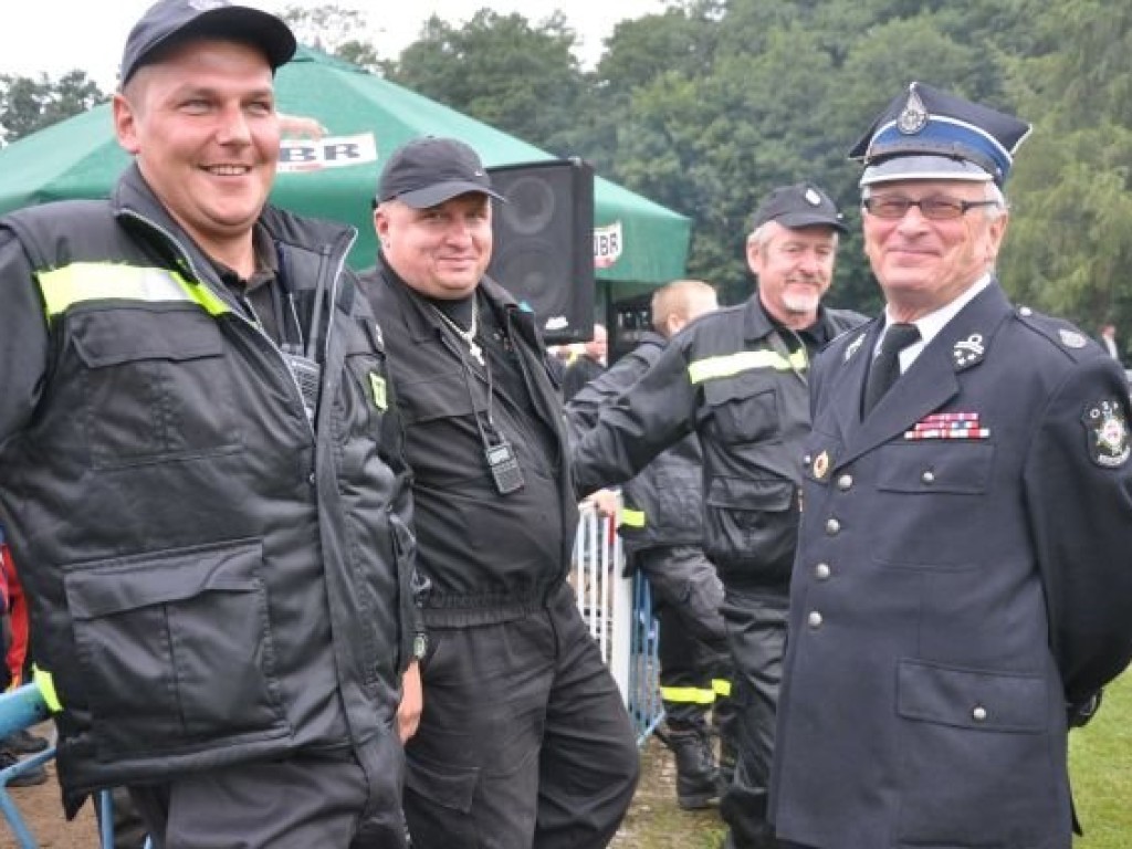 Zawody pożarnicze powiatu krakowskiego w Krzeszowicach 1.09.2012