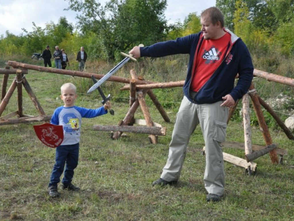 Rycerze u podnóża Tenczyna 08.09.2012