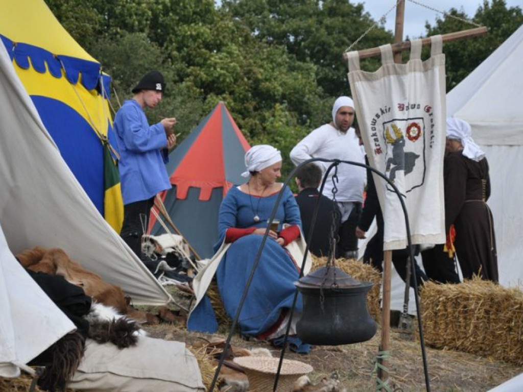 Rycerze u podnóża Tenczyna 08.09.2012