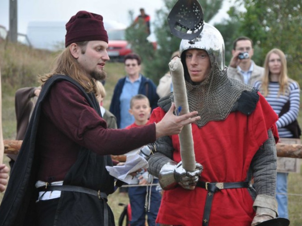 Rycerze u podnóża Tenczyna 08.09.2012
