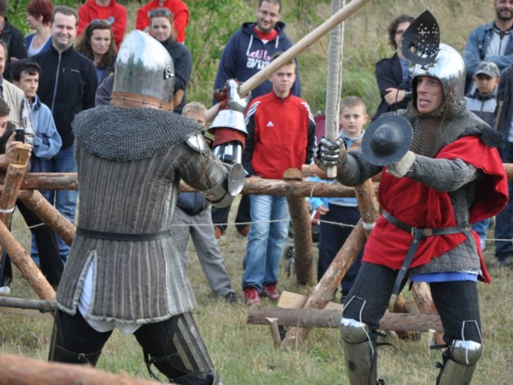 Rycerze u podnóża Tenczyna 08.09.2012