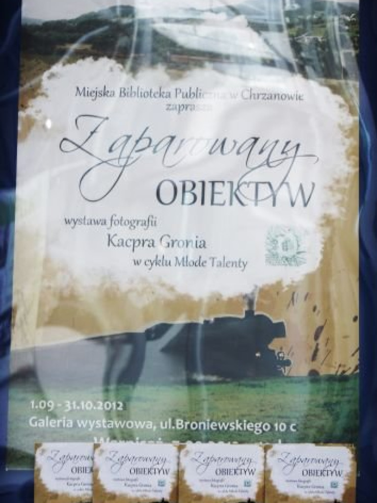 CHRZANÓW. Zaparowany obiektyw