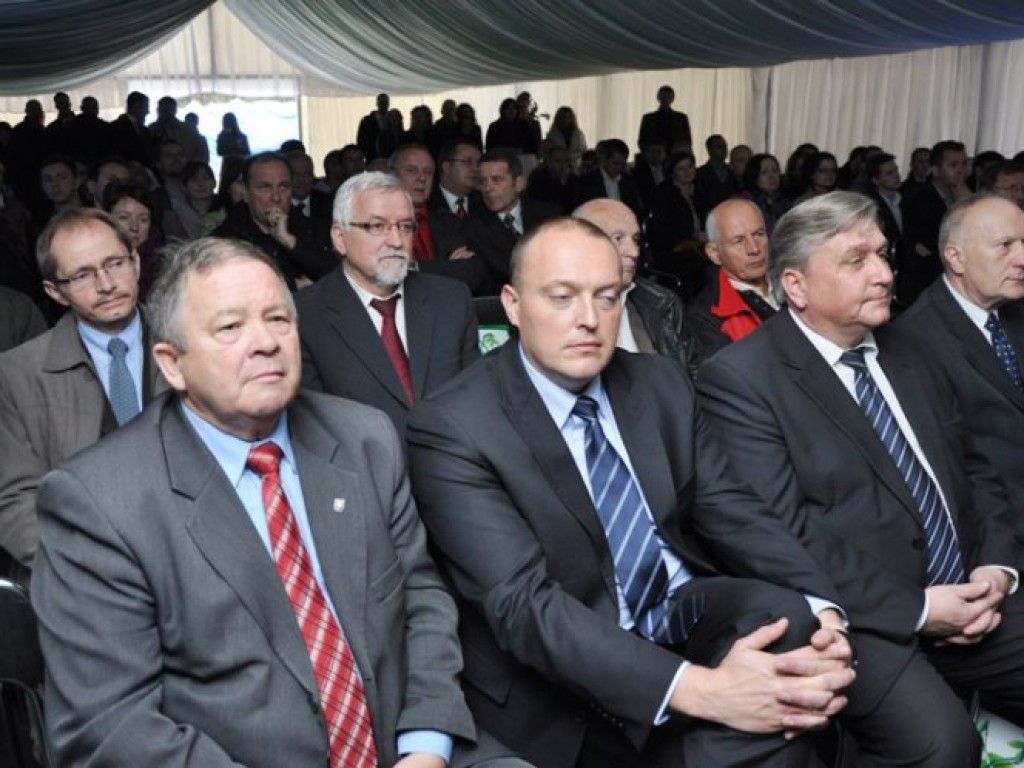 Otwarcie zakładu przetwarzania zużytego sprzętu RTV i AGD w Bolęcinie 23.10.2012