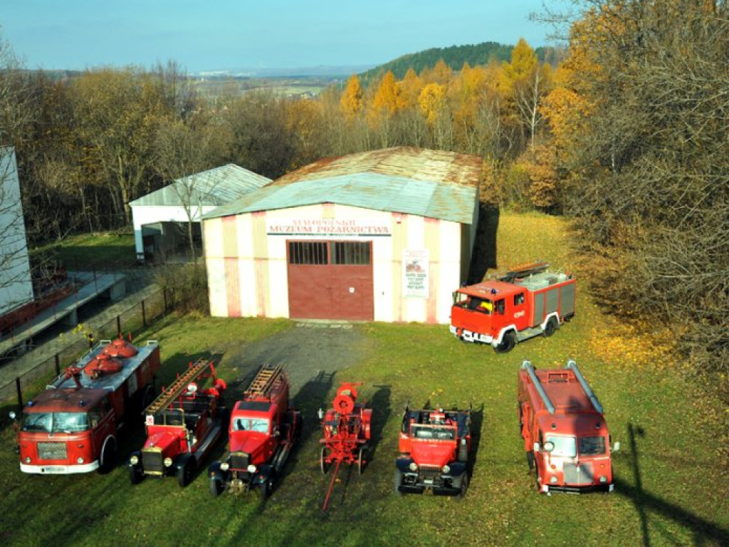 ALWERNIA. Perły strażackie z lotu ptaka