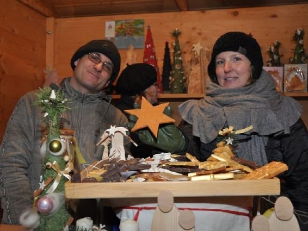 Wigilia na trzebińskim Rynku 15.12.2012