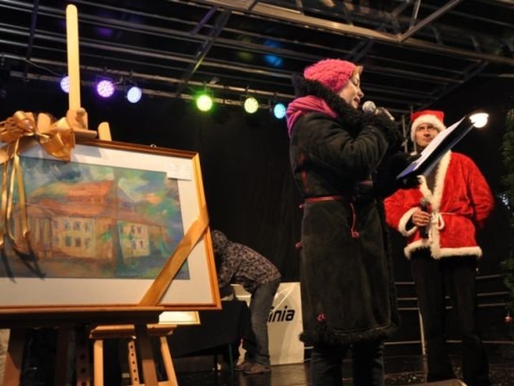 Wigilia na trzebińskim Rynku 15.12.2012