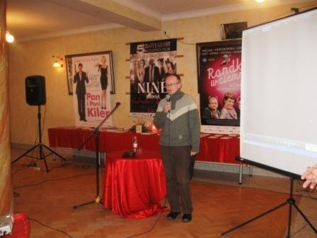 MYŚLACHOWICE. Wieczór filmowy z Tomaszem Jurkiewiczem