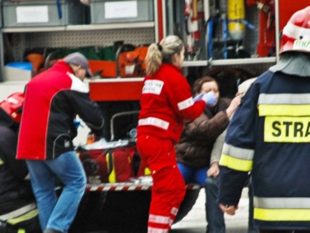 Pożar kamienicy przy ul. 3 Maja w Chrzanowie - 10.01.2013 r.