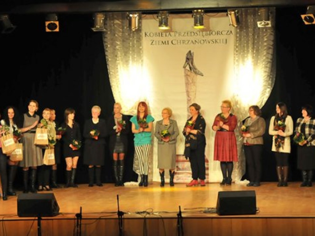 Gala plebiscytu Kobieta Przedsiębiorcza Ziemi Chrzanowskiej 2013 - MOKSiR w Chełmku – 4.04.2013 r.
