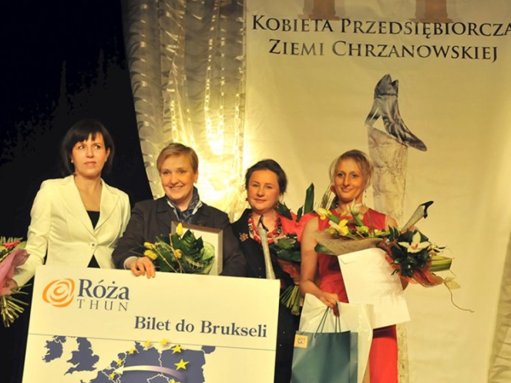 Gala plebiscytu Kobieta Przedsiębiorcza Ziemi Chrzanowskiej 2013 - MOKSiR w Chełmku – 4.04.2013 r.