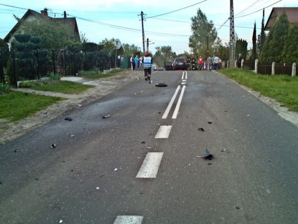 LUSZOWICE. Zginął motocyklista (ZDJĘCIA)