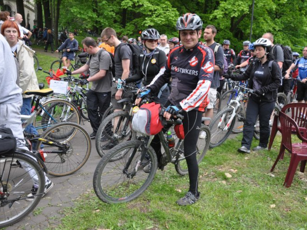 KRAKÓW-MŁOSZOWA. Rekordowa liczba rowerzystów na rajdzie