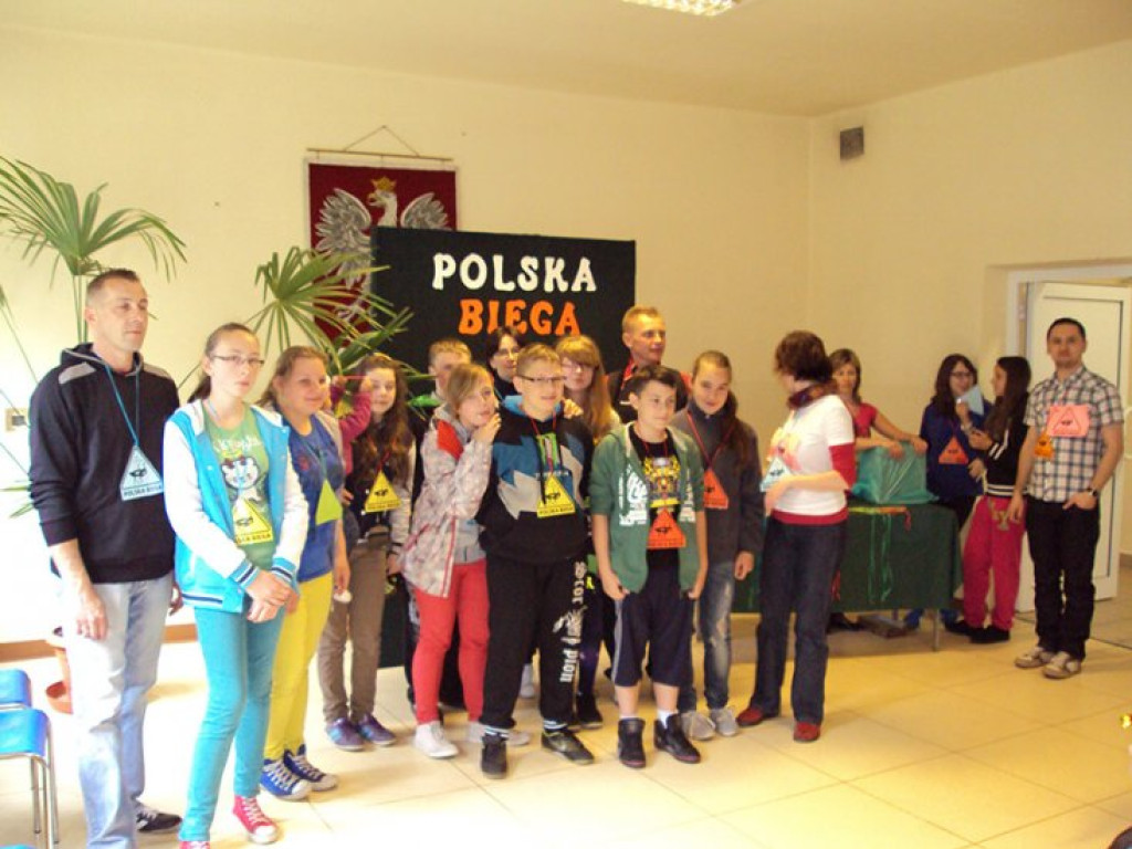 TRZEBINIA. Polska biega i my też